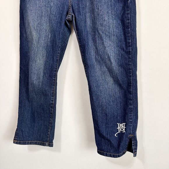 Ed Hardy X Christian Audigier Capri Jeans Love Kills Slowly Vintage 11 30x21 - Picture 3 of 11